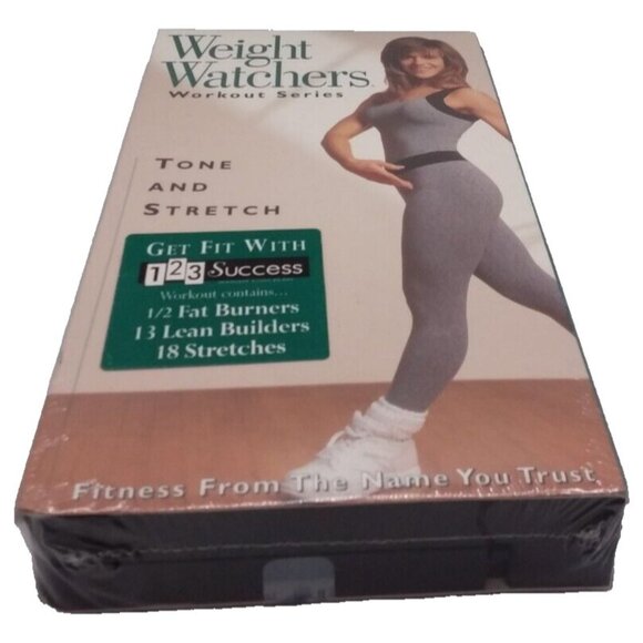 Weight Watchers Workout Series Tone And Stretch (VHS, 1995) New Factory Sealed - Picture 7 of 10